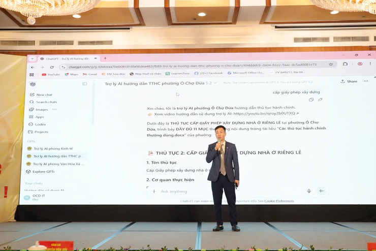 Phường Ô Chợ Dừa vào top 6 chung khảo cuộc thi ý tưởng cải cách hành chính Thành phố Hà Nội- Ảnh 4.