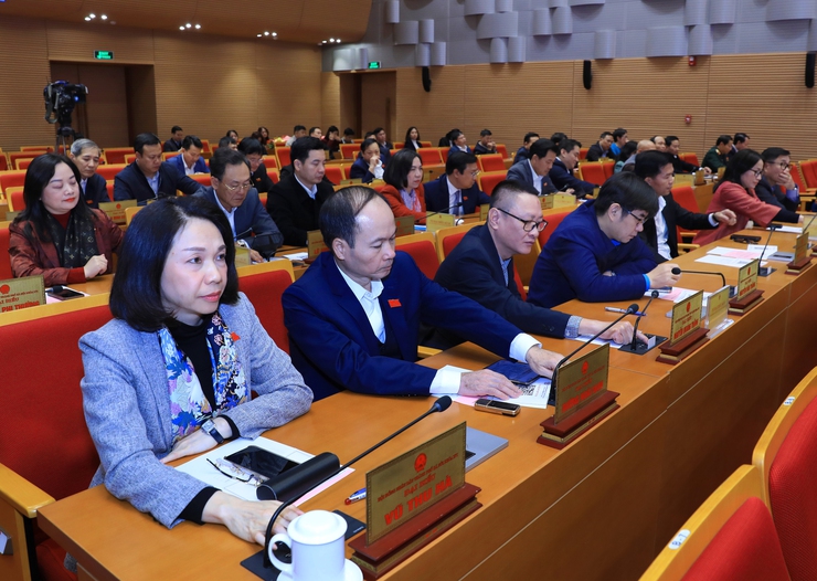 HĐND Thành phố bầu Trưởng ban Văn hóa - Xã hội và Trưởng ban Đô thị- Ảnh 4.