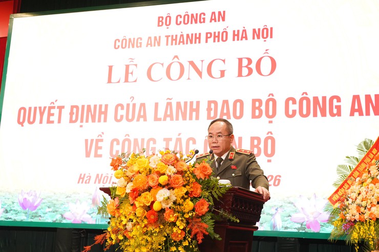 Đại tá Nguyễn Tiến Đạt được bổ nhiệm làm Thủ trưởng Cơ quan An ninh điều tra - Công an thành phố Hà Nội- Ảnh 1.