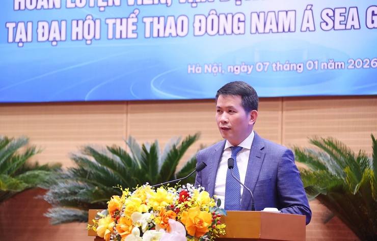 Hà Nội tuyên dương các vận động viên, huấn luyện viên đạt thành tích cao tại SEA Games 33- Ảnh 3.