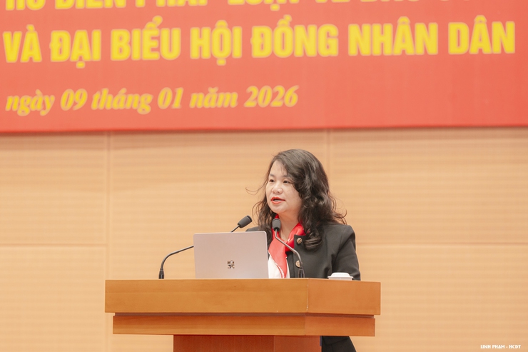 Hà Nội đẩy mạnh tuyên truyền pháp luật về bầu cử, quyết tâm tổ chức thành công "Ngày hội toàn dân"- Ảnh 2.