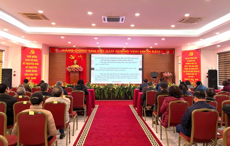 Hà Nội đẩy mạnh tuyên truyền pháp luật về bầu cử, quyết tâm tổ chức thành công "Ngày hội toàn dân"- Ảnh 3.