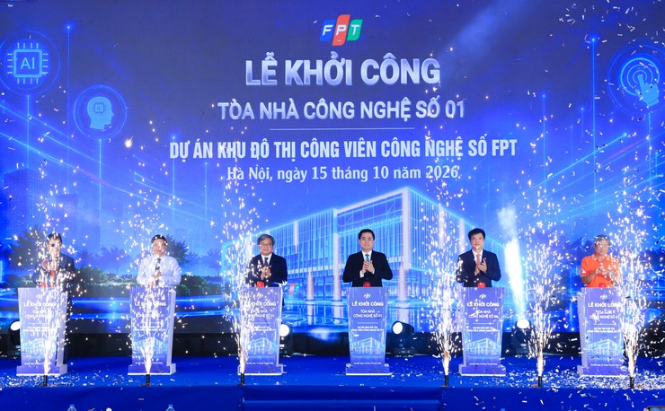 Khởi công Tòa nhà Công nghệ số 01 - Khu đô thị Công viên công nghệ số FPT- Ảnh 5.