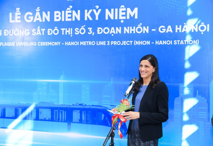 Gắn biển lưu niệm tuyến đường sắt đô thị số 3, đoạn Nhổn - Ga Hà Nội- Ảnh 12.