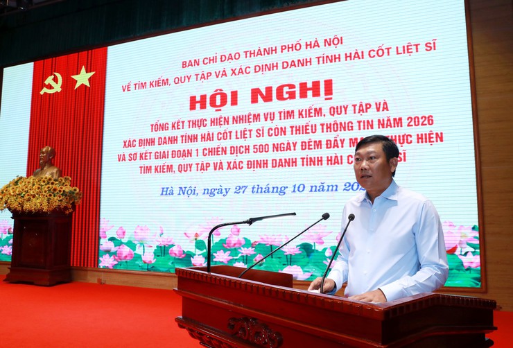 Hà Nội hoàn thành giai đoạn 1 Chiến dịch “500 ngày đêm” tìm kiếm hài cốt liệt sĩ- Ảnh 6.
