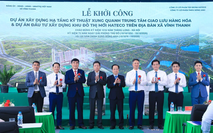 Khởi công hai dự án tạo động lực phát triển không gian đô thị phía Bắc Thủ đô- Ảnh 5.