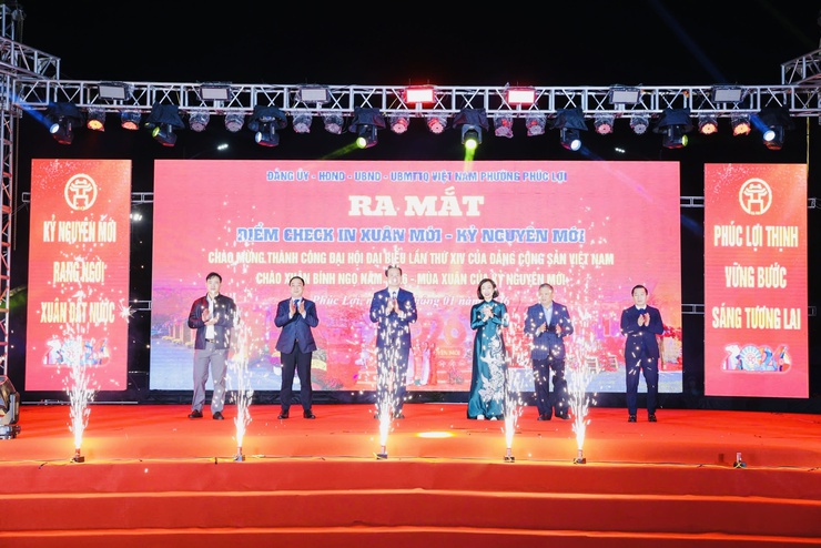 Phúc Lợi rộn ràng Liên hoan “Đảng - Mùa xuân - Dân tộc”, ra mắt Điểm “check-in” Xuân mới - Kỷ nguyên mới- Ảnh 5.
