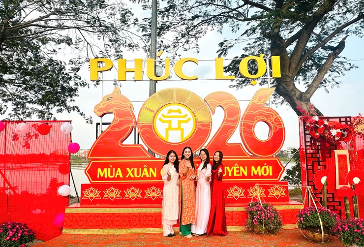 Phúc Lợi rộn ràng Liên hoan “Đảng - Mùa xuân - Dân tộc”, ra mắt Điểm “check-in” Xuân mới - Kỷ nguyên mới- Ảnh 6.