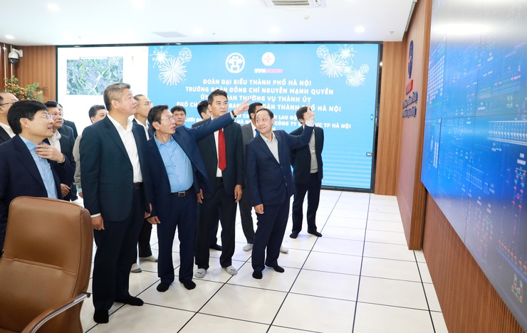 Bảo đảm cung cấp điện an toàn, ổn định, liên tục phục vụ Nhân dân Thủ đô trong dịp Tết- Ảnh 1.