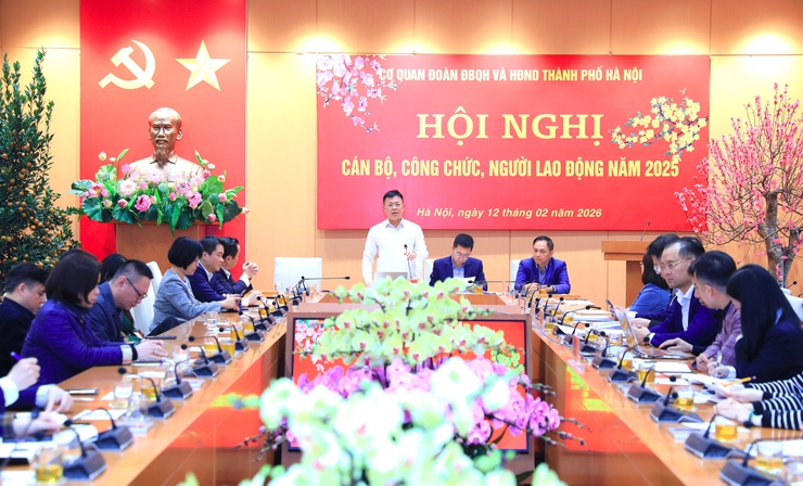 Hội nghị cán bộ, công chức, người lao động cơ quan Đoàn ĐBQH và HĐND Thành phố- Ảnh 1.