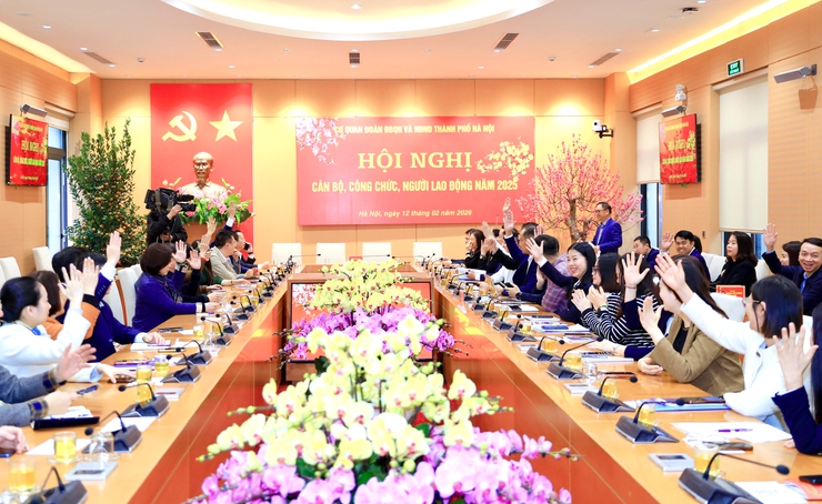 Hội nghị cán bộ, công chức, người lao động cơ quan Đoàn ĐBQH và HĐND Thành phố- Ảnh 4.