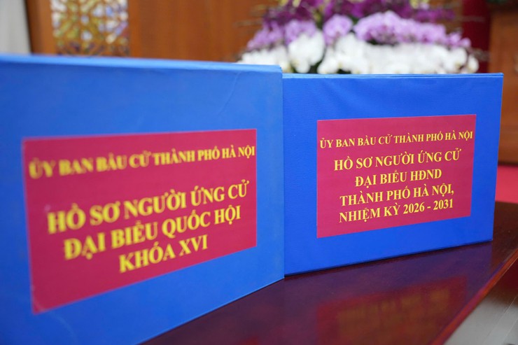 Hà Nội: Bàn giao hồ sơ ứng cử đại biểu Quốc hội khóa XVI và đại biểu HĐND Thành phố nhiệm kỳ 2026 - 2031- Ảnh 2.