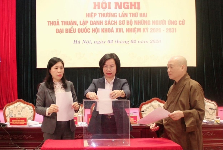 Thông qua danh sách sơ bộ ứng cử viên đại biểu Quốc hội, HĐND thành phố Hà Nội, nhiệm kỳ 2026-2031- Ảnh 2.