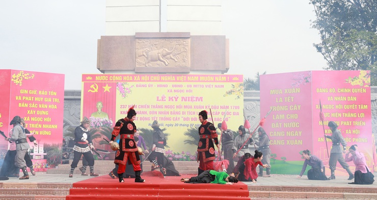 Long trọng kỷ niệm 237 năm Chiến thắng Ngọc Hồi mùa Xuân năm Kỷ Dậu - Ảnh 10.