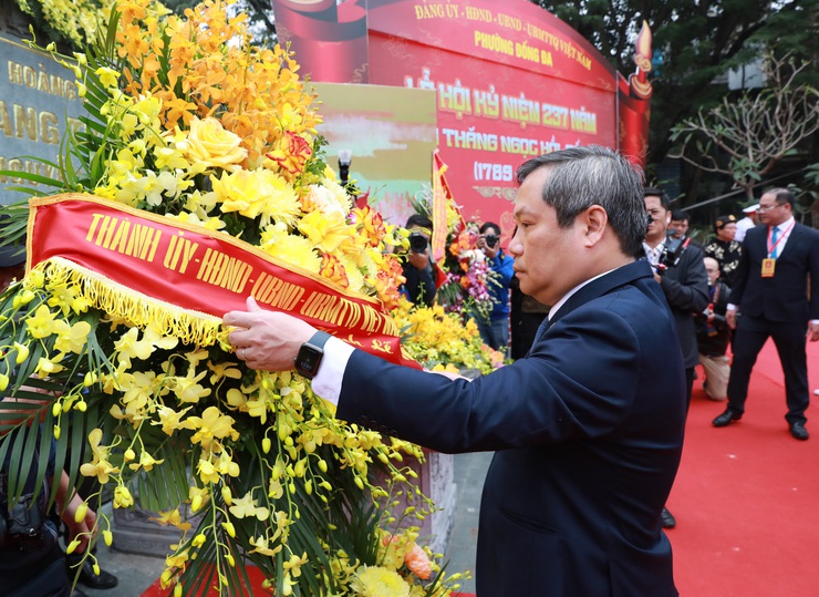 Tưng bừng khai hội kỷ niệm 237 năm Chiến thắng Ngọc Hồi - Đống Đa (1789 - 2026)- Ảnh 2.