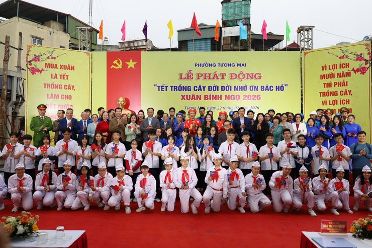 Phường Tương Mai: Trồng cây xanh bảo vệ môi trường, nâng cao chất lượng cuộc sống- Ảnh 4.