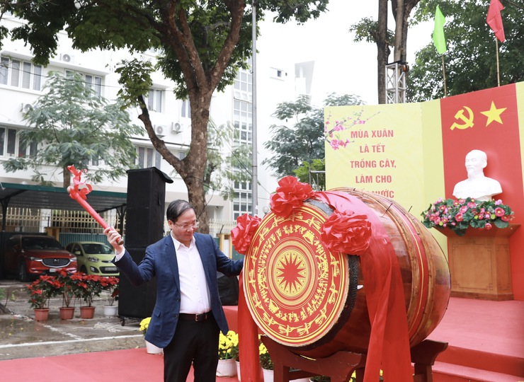 Vĩnh Hưng phát động "Tết trồng cây đời đời nhớ ơn Bác Hồ" Xuân Bính Ngọ 2026- Ảnh 3.
