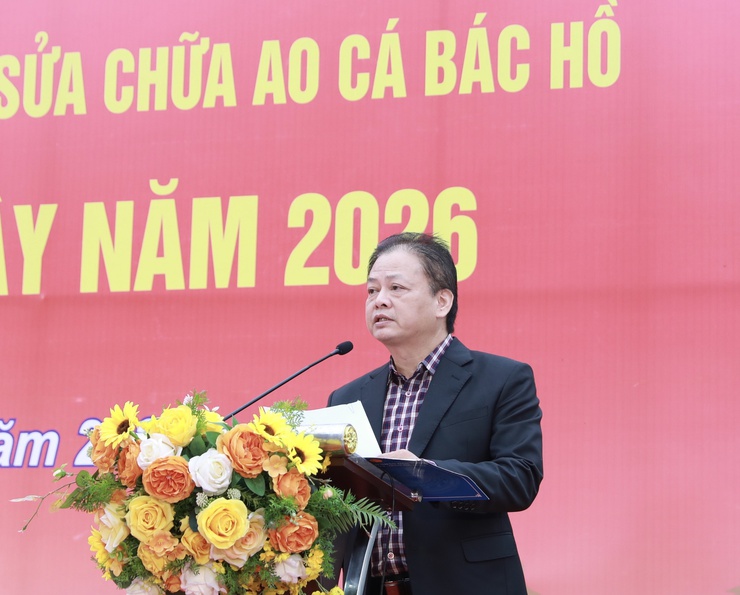 Phường Vĩnh Tuy: Khánh thành giai đoạn 1 Dự án cải tạo, sửa chữa Ao cá Bác Hồ- Ảnh 2.