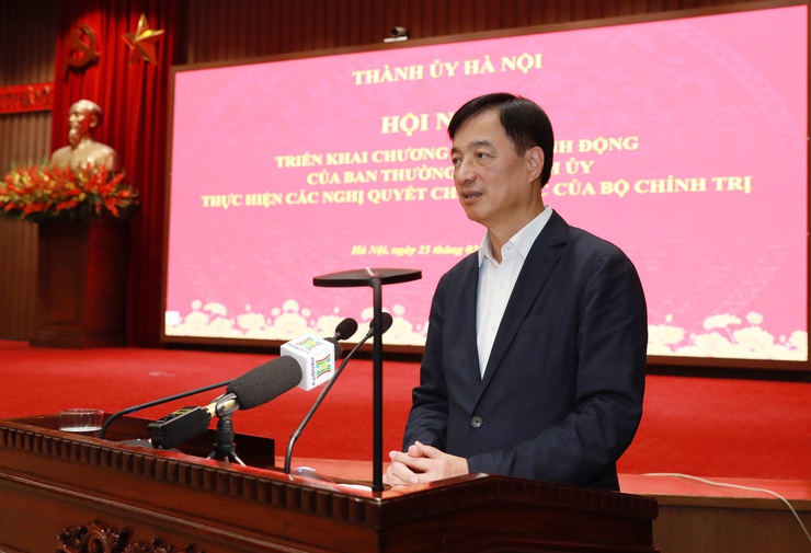 Khẳng định vai trò tiên phong, gương mẫu của Hà Nội trong cụ thể hóa, đưa ngay các chủ trương của Trung ương vào thực tiễn- Ảnh 7.