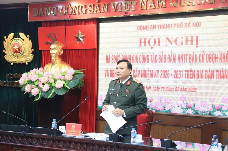 Đảm bảo an toàn tuyệt đối cho cuộc bầu cử đại biểu Quốc hội và HĐND các cấp nhiệm kỳ 2026-2031- Ảnh 3.