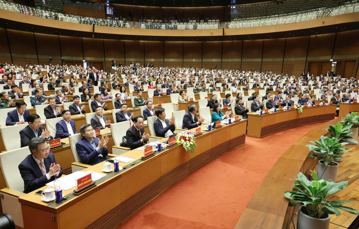Hội nghị toàn quốc nghiên cứu, học tập, quán triệt và triển khai thực hiện Nghị quyết số 79-NQ/TW và Nghị quyết số 80-NQ/TW- Ảnh 1.
