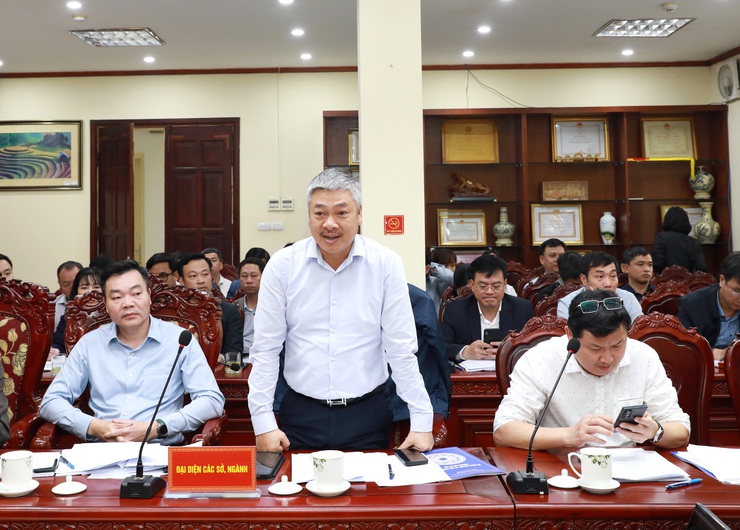 Phó Chủ tịch UBND Thành phố Nguyễn Mạnh Quyền làm việc với Sở Nông nghiệp và Môi trường- Ảnh 6.