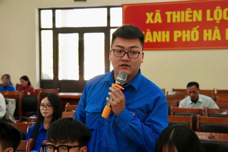 Đoàn Thanh niên Cộng sản Hồ Chí Minh xã Thiên Lộc – Lực lượng tiên phong trong cải cách hành chính, chuyển đổi số tại địa phương- Ảnh 7.