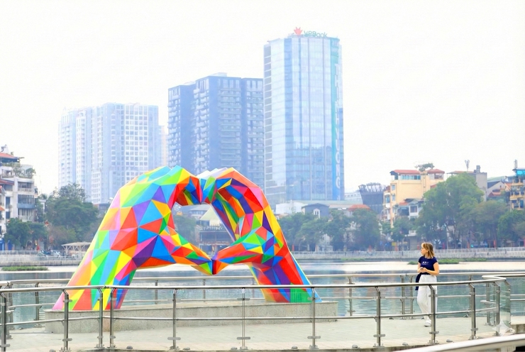 Hồ Đống Đa “thay áo mới” sau hơn một năm cải tạo, sẵn sàng phục vụ Nhân dân vui xuân đón Tết- Ảnh 22.