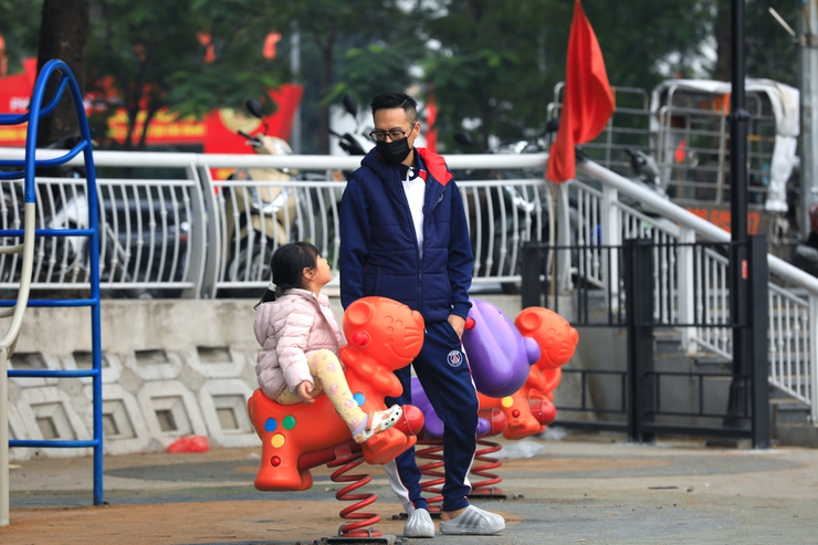 Hồ Đống Đa “thay áo mới” sau hơn một năm cải tạo, sẵn sàng phục vụ Nhân dân vui xuân đón Tết- Ảnh 13.