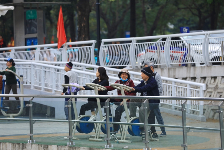 Hồ Đống Đa “thay áo mới” sau hơn một năm cải tạo, sẵn sàng phục vụ Nhân dân vui xuân đón Tết- Ảnh 18.