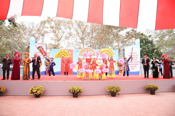 Việt Hưng khánh thành công trình tu bổ, tôn tạo di tích đình Tình Quang mừng Đảng, mừng Xuân Bính Ngọ 2026- Ảnh 1.