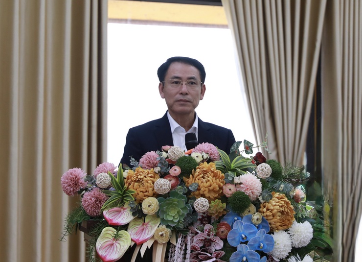 Phó Bí thư Thành ủy Nguyễn Trọng Đông thăm, chúc mừng Học viện Phật giáo Việt Nam tại Hà Nội, Công an xã Trung Giã, Đa Phúc- Ảnh 2.