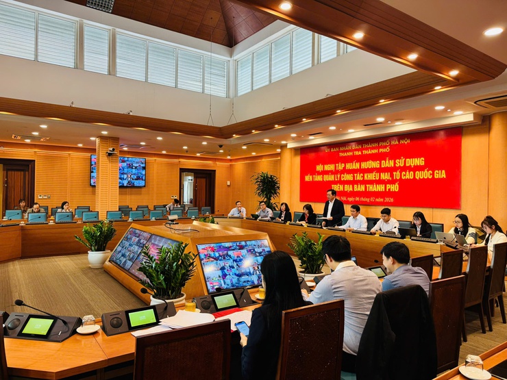 Thanh tra Thành phố phối hợp cùng Thanh tra Chính phủ tổ chức tập huấn “Nền tảng quản lý công tác khiếu nại, tố cáo quốc gia”- Ảnh 2.