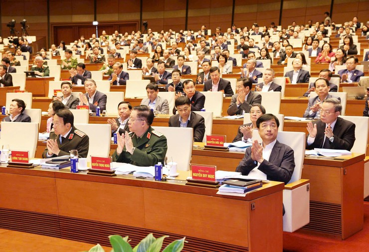 Nhất định thực hiện thành công Nghị quyết Đại hội lần thứ XIV của Đảng, đưa đất nước vững bước tiến vào kỷ nguyên mới- Ảnh 1.