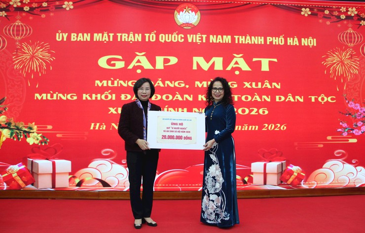 MTTQ Việt Nam Thành phố gặp mặt mừng khối đại đoàn kết dân tộc Xuân Bính Ngọ- Ảnh 6.