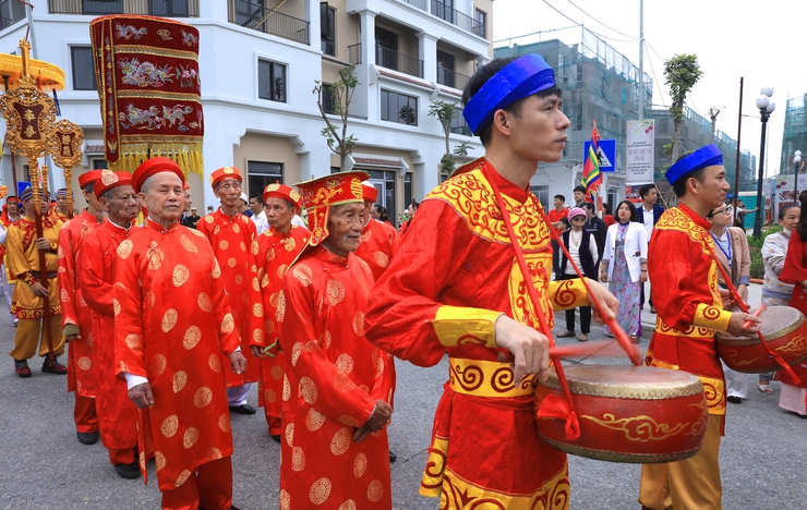 Lễ công bố quyết định ghi danh “Hội hát Chèo Tàu Tổng Gối” là di sản văn hóa phi vật thể quốc gia- Ảnh 7.