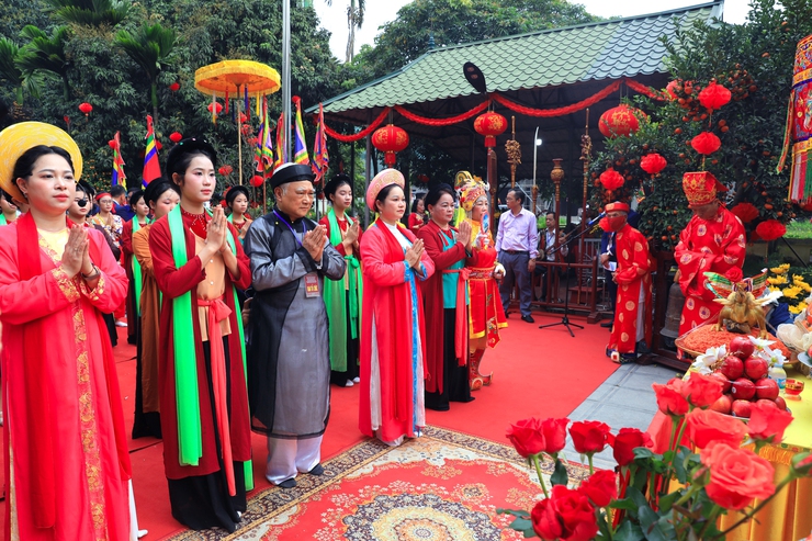 Lễ công bố quyết định ghi danh “Hội hát Chèo Tàu Tổng Gối” là di sản văn hóa phi vật thể quốc gia- Ảnh 10.