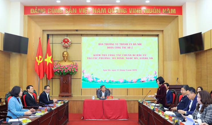 Chủ tịch Hà Nội Vũ Đại Thắng: Chuẩn bị chu đáo các điều kiện để ngày bầu cử thực sự trở thành ngày hội của toàn dân- Ảnh 1.