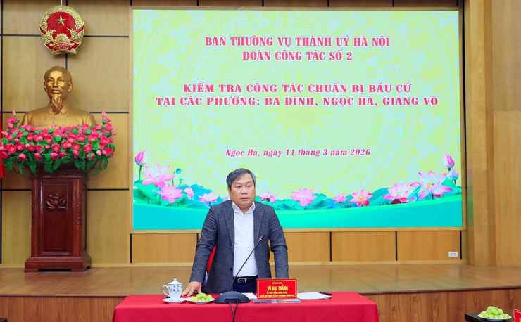 Chủ tịch Hà Nội Vũ Đại Thắng: Chuẩn bị chu đáo các điều kiện để ngày bầu cử thực sự trở thành ngày hội của toàn dân- Ảnh 8.