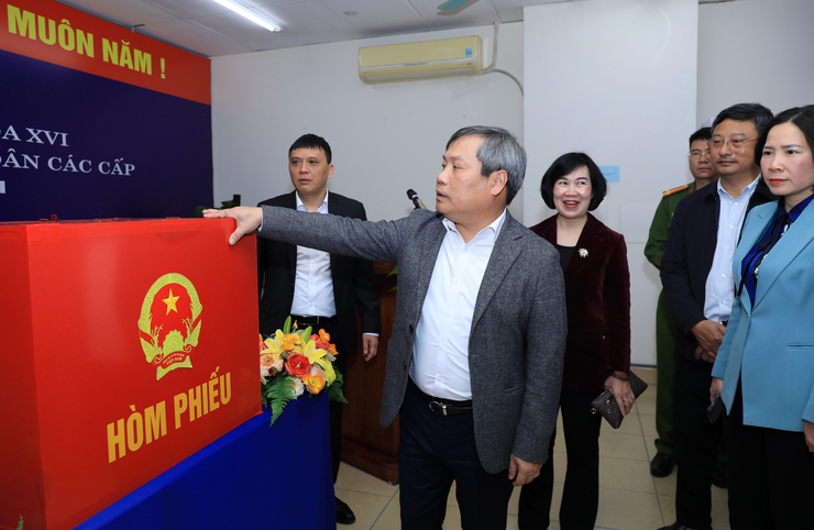 Chủ tịch Hà Nội Vũ Đại Thắng: Chuẩn bị chu đáo các điều kiện để ngày bầu cử thực sự trở thành ngày hội của toàn dân- Ảnh 3.