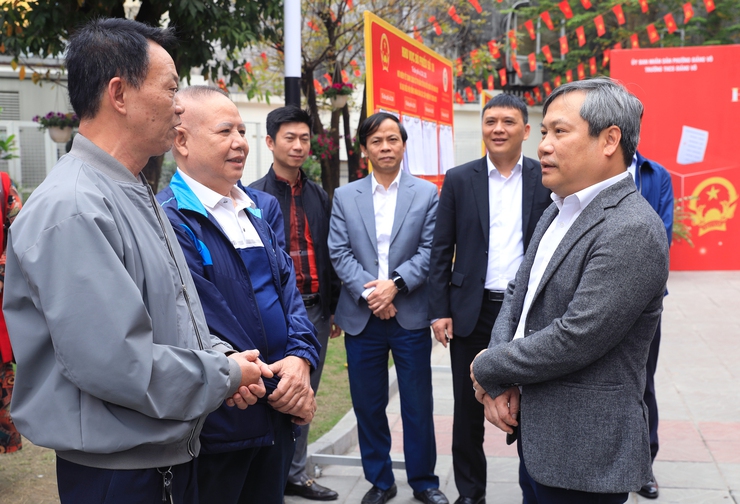 Chủ tịch Hà Nội Vũ Đại Thắng: Chuẩn bị chu đáo các điều kiện để ngày bầu cử thực sự trở thành ngày hội của toàn dân- Ảnh 7.