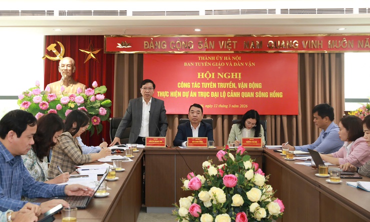 Đẩy mạnh tuyên truyền, tạo đồng thuận trong triển khai Dự án Trục Đại lộ cảnh quan sông Hồng- Ảnh 2.