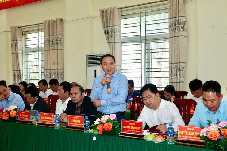 Phó Chủ tịch UBND Thành phố Nguyễn Xuân Lưu kiểm tra công tác chuẩn bị bầu cử tại 4 xã- Ảnh 2.