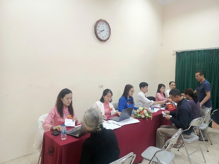 Phường Hoàng Liệt: Tỷ lệ cử tri đi bầu đạt 99,97%- Ảnh 1.