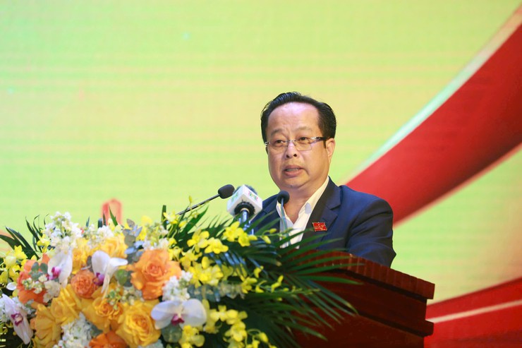 Hanoi People's Council candidates meet voters and present action programs in Quang Minh Commune- Ảnh 2.