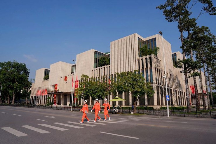 EVNHANOI bảo đảm cấp điện an toàn phục vụ bầu cử Quốc hội khóa XVI- Ảnh 1.