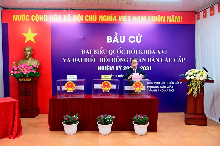 Cầu Giấy: 22 đại biểu trúng cử HĐND phường nhiệm kỳ 2026-2031- Ảnh 1.