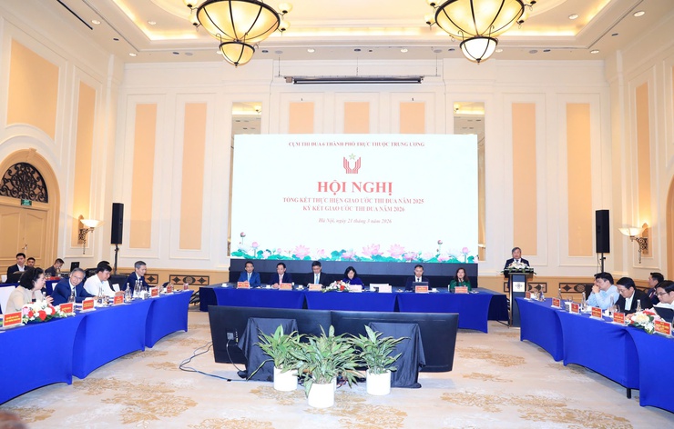 Cụm Thi đua 6 thành phố trực thuộc Trung ương ký giao ước thi đua năm 2026- Ảnh 15.