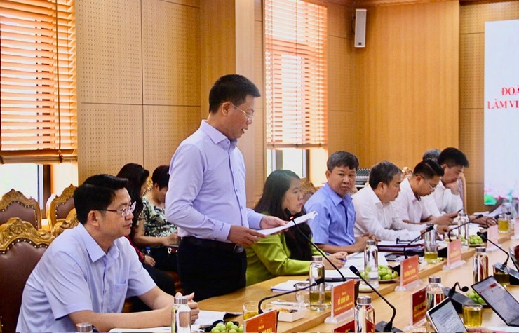 Đoàn kiểm tra số 09 của Ban Thường vụ Thành ủy Hà Nội làm việc với các phường Phú Thượng, Tây Hồ- Ảnh 2.