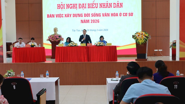 Tây Tựu phát huy dân chủ, xây dựng đời sống văn hóa từ cơ sở- Ảnh 2.